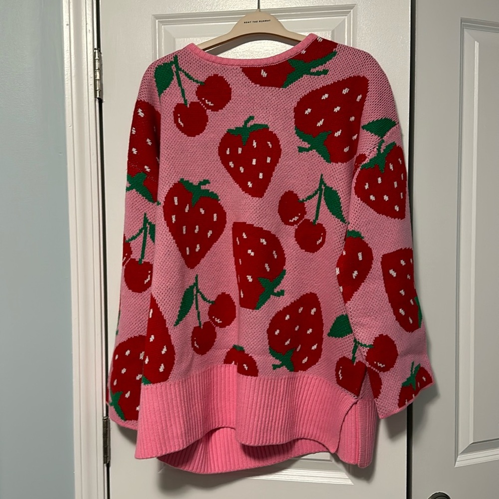 Snag Oversized Fruity Sweater (Size 12-14)